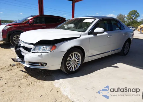 2013 Volvo S80 3.2 Premier Plus from USA, damaged, VIN YV1952AS1D1167708